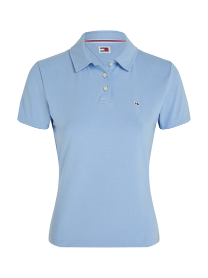 TJW SLIM ESSENTIAL POLO SS - DW0DW17220