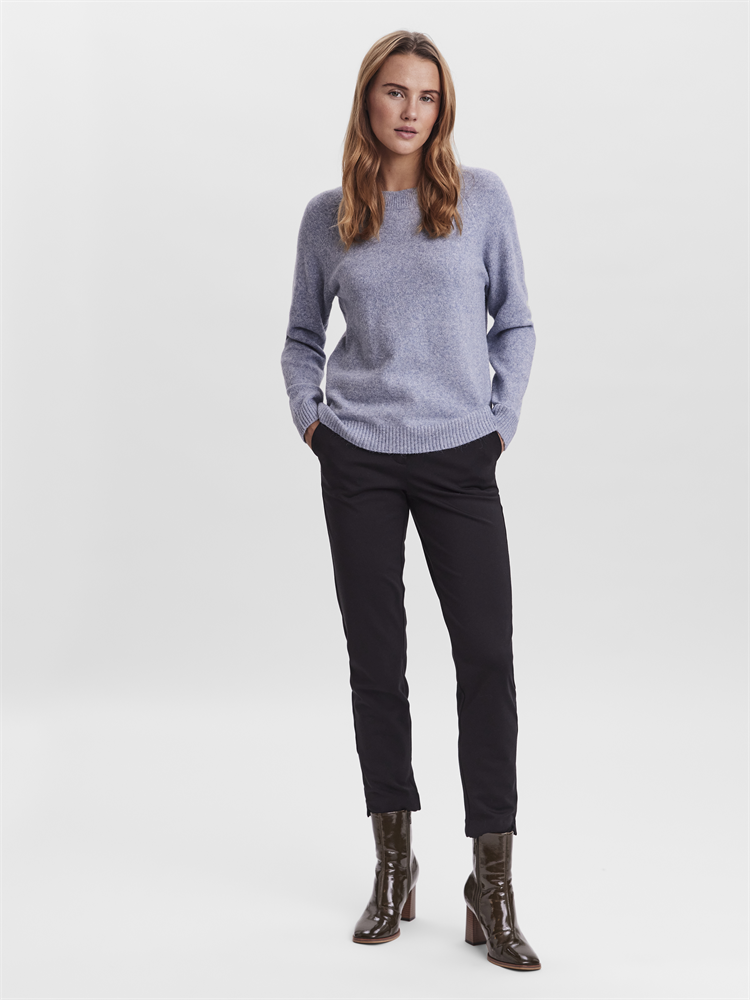 VMDOFFY LS O-NECK BLOUSE GA NOOS - 10201022