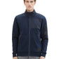 detailed stand-up sweat jacket - 1040922