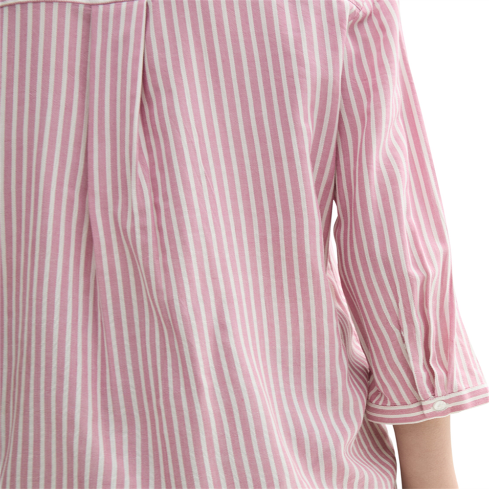 striped blouse shirt - 1043198