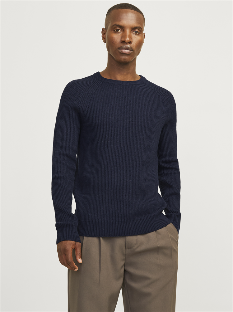 JJPANNEL KNIT CREW NECK AW24 - 12258471