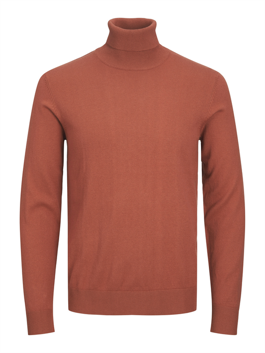JJEEMIL KNIT ROLL NECK NOOS - 12157417