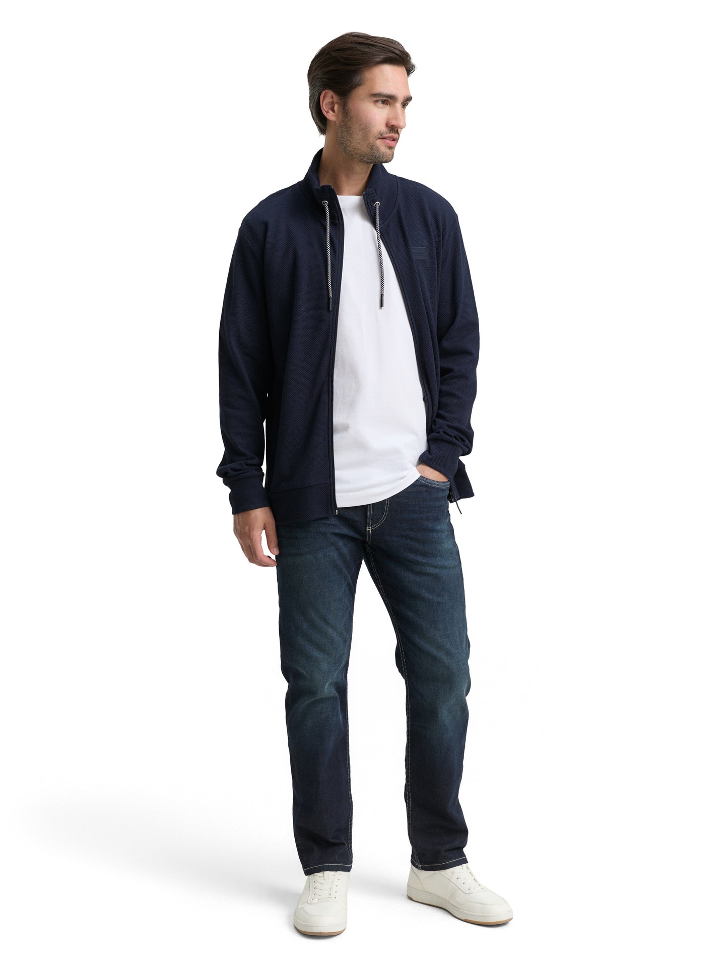 structured stand-up jacket - 1047792