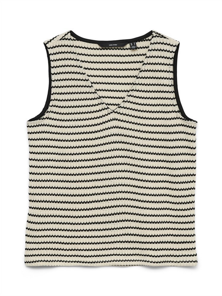 VMOHIA SL V-NECK TOP JRS - 10341559