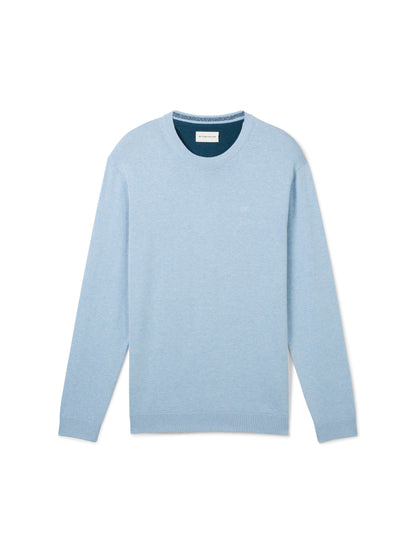 basic crewneck knit - 1039810