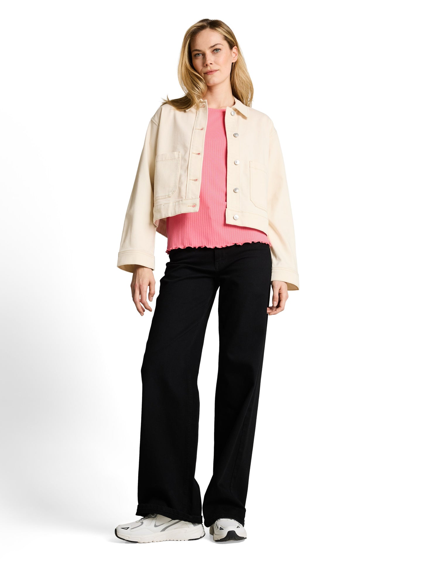 T-Shirt boxy rib - 1051226