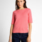 knit shortsleeve crewneck swea - 1050787