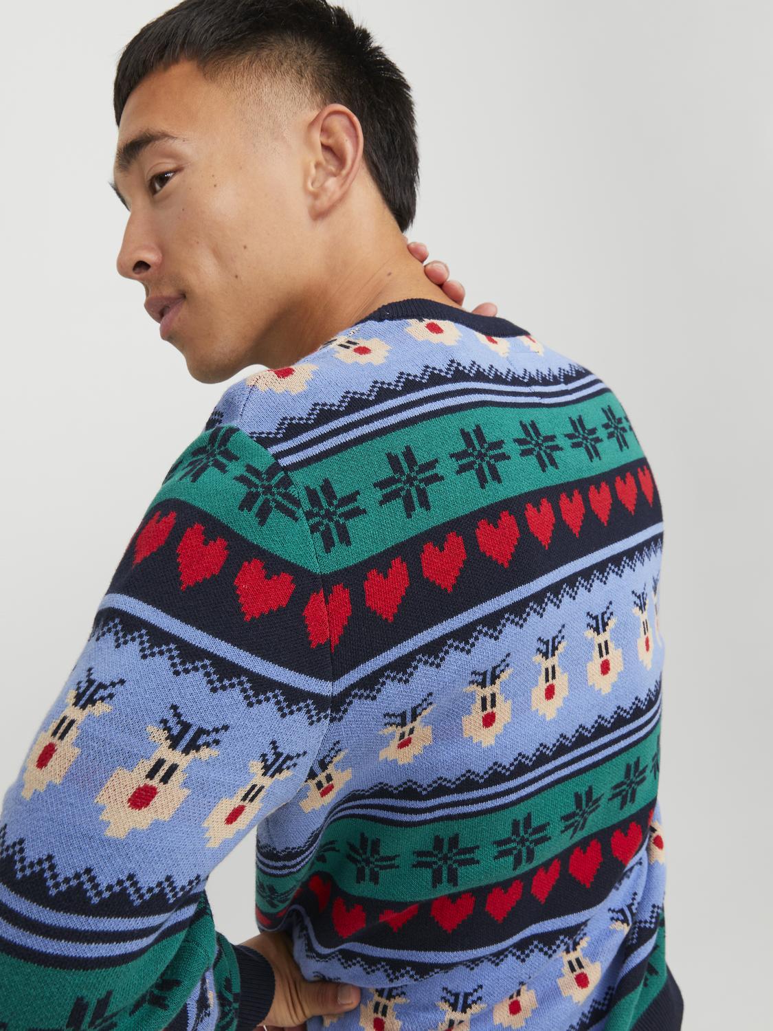 JORFESTIVE XMAS KNIT CREW NECK - 12248141