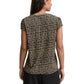 T-shirt henley alloverprinted - 1046458