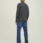 JJEEMIL KNIT HALF ZIP NOOS - 12189339