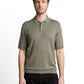 soft knit short sleeve polo - 1051957