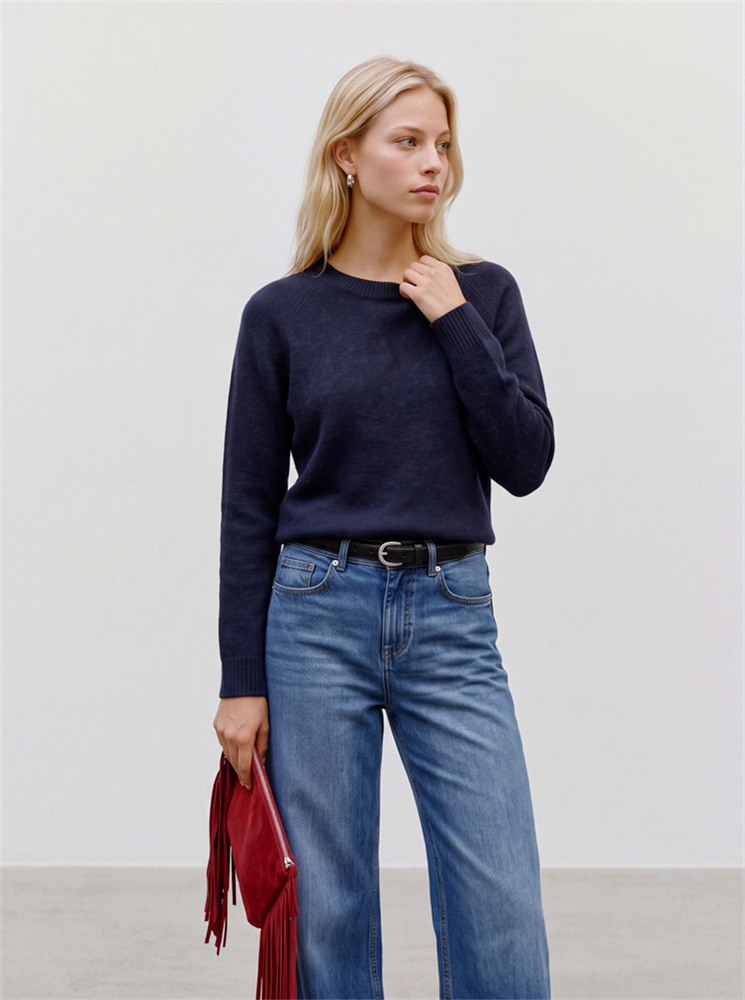 VMDOFFY LS O-NECK BLOUSE GA NOOS - 10201022