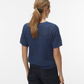VMJAQUELINE SS O-NECK TOP BOO - 10340106