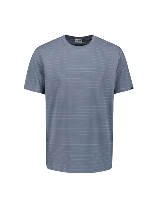 T-Shirt Crewneck Yarn Dyed Pin Stri - 28340460