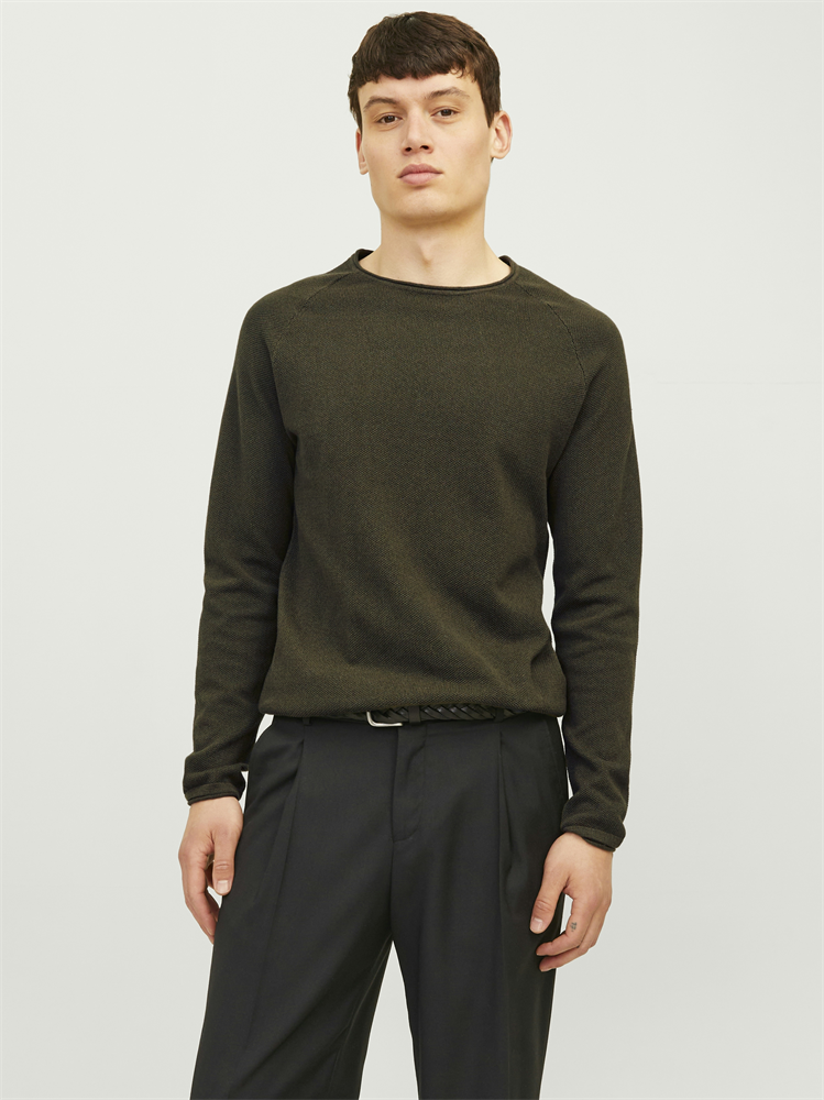 JJEHILL KNIT CREW NECK NOOS - 12157321