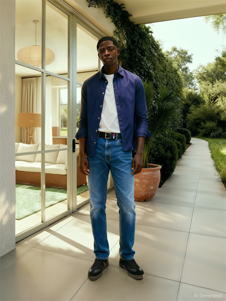 TJM ORIGINAL STRETCH SHIRT - DM0DM04405