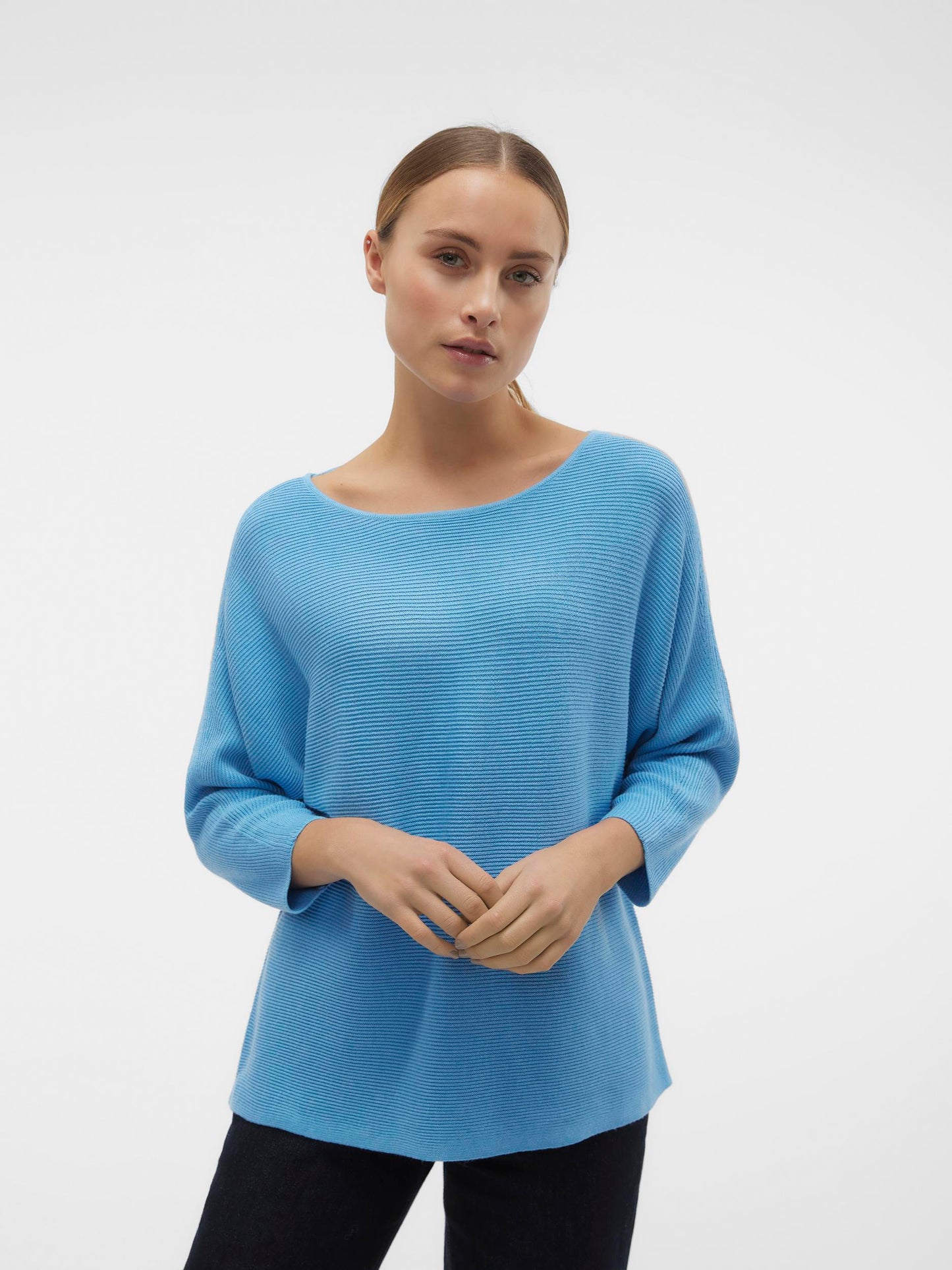 VMNORA 3/4 BOATNECK BLOUSE  NOOS - 10281013