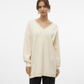 VMGOLD ROLL LS LONG V-NECK PULLOVER - 10311418