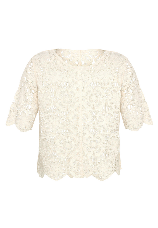 Strickpullover Kurz 1/2 Arm - 50133432