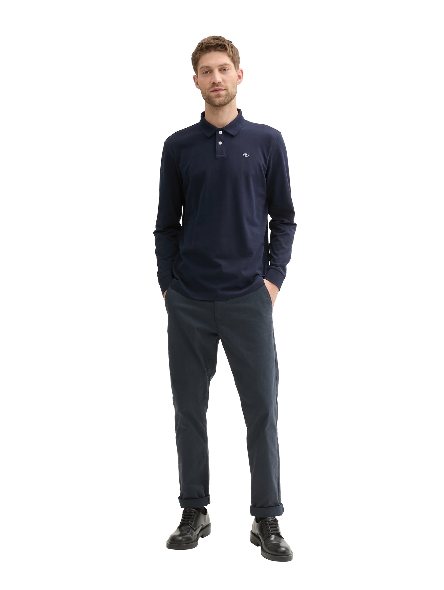 basic polo with contrast - 1043278