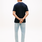 GLOBAL STRIPE PIQUE POCKET TEE - MW0MW42397