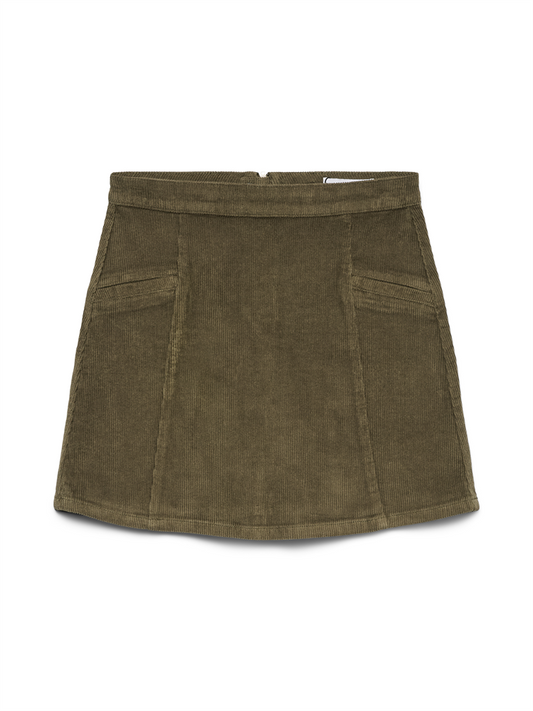 VMKATA HR CORDUROY SHORT SKIRT - 10333957