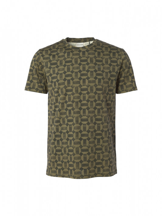T-Shirt Crewneck Allover Printed - 21360751