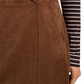 skirt corduroy A-shape - 1053064