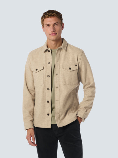 Overshirt Button Closure Melange - 25510903