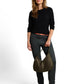 knit cashmere blend crewneck s - 1053393