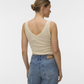 VMNEWLEX POINTELLE V-NECK TOP - 10340559