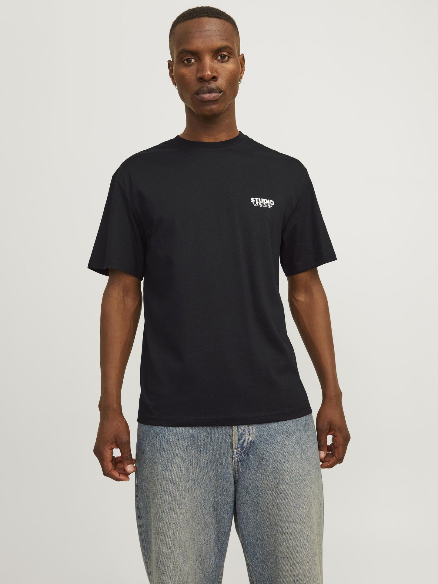 JORVESTERBRO BACK TEE SS CREW NECK - 12240122