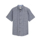 printed cotton linen shirt - 1045099