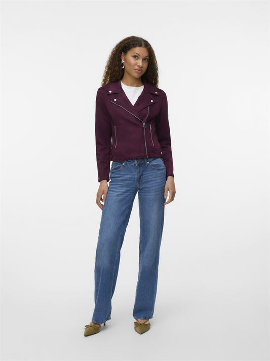 VMJOSE SHORT FAUX SUEDE JACKET GA N - 10300938