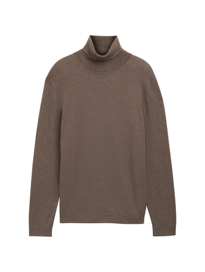 cottoncashmere turtleneck knit - 1043267