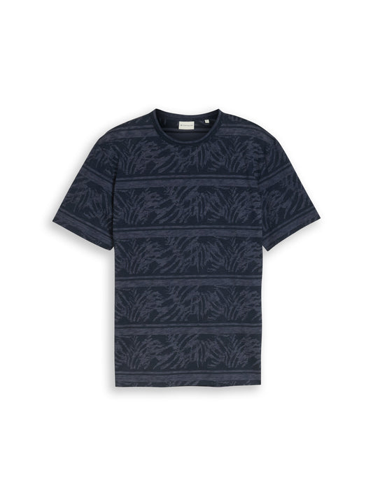 allover inside printed t-shirt - 1050856