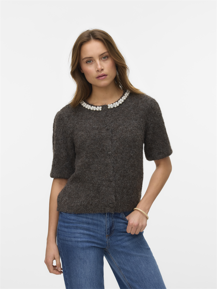 VMOCEAN 2/4 O-NECK JEWELLERY CARDIG - 10334965