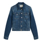 Denim Jacket, button closure, long - M03921625035