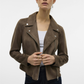 VMJOSE SHORT FAUX SUEDE JACKET GA N - 10300938