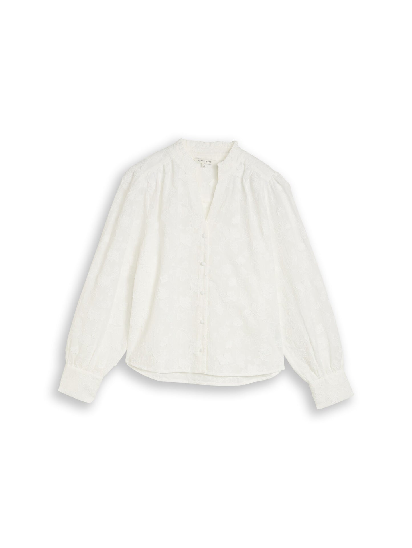 blouse with ginko embroidery - 1050775