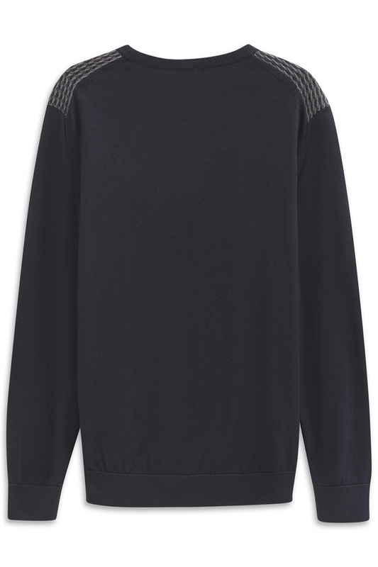 HERREN PULLOVER 1/1 ARM - 85547D 7400