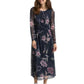 dress printed mesh - 1047637