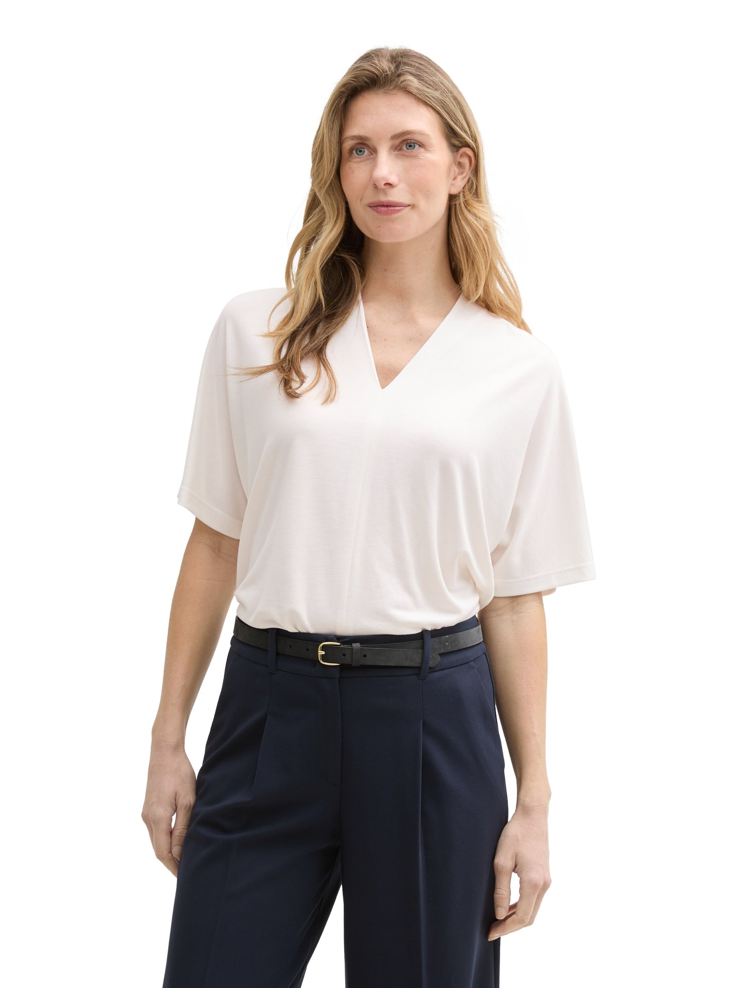 T-shirt cupro v-neck - 1045553