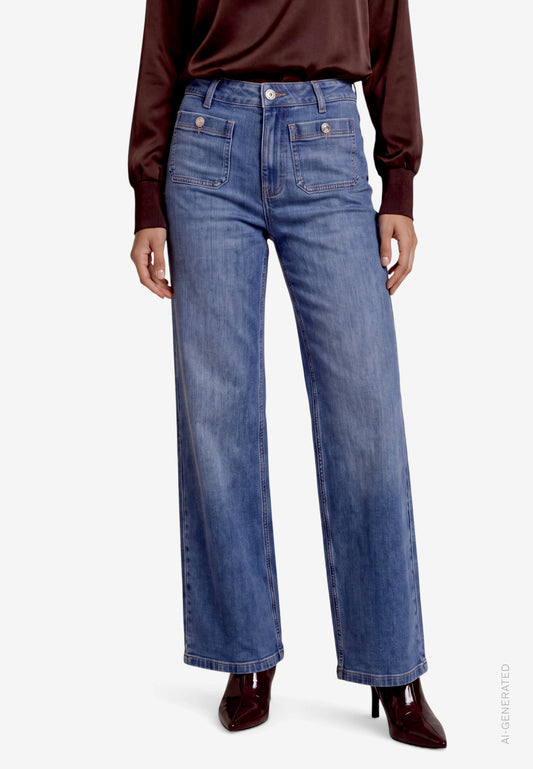 Hose Jeans 1/1 Länge - 110-10004258