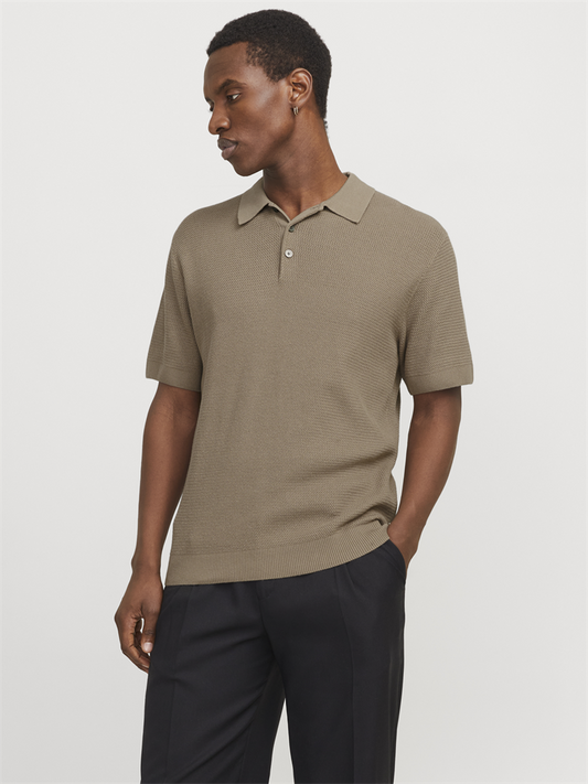 JPRCCCOOPER KNIT POLO SS SN - 12271483