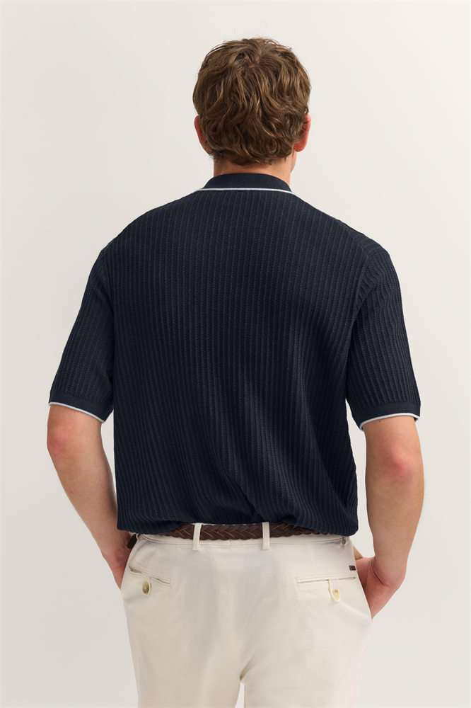 HERREN POLO 1/2 ARM - 15538E 7100