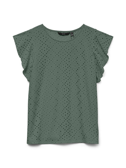 VMTASSA SL FRILL TOP NOOS - 10286067