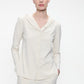Veronica brush tech jersey blouse - UFC7251830K