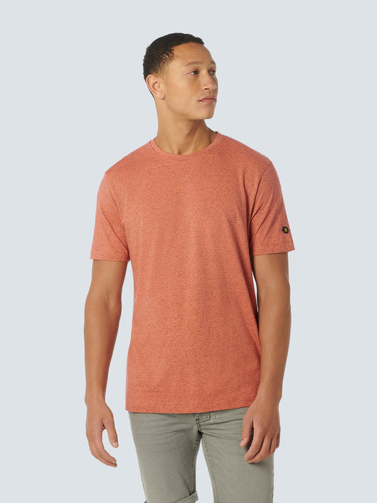T-Shirt Crewneck Melange Stripes - 23350254SN