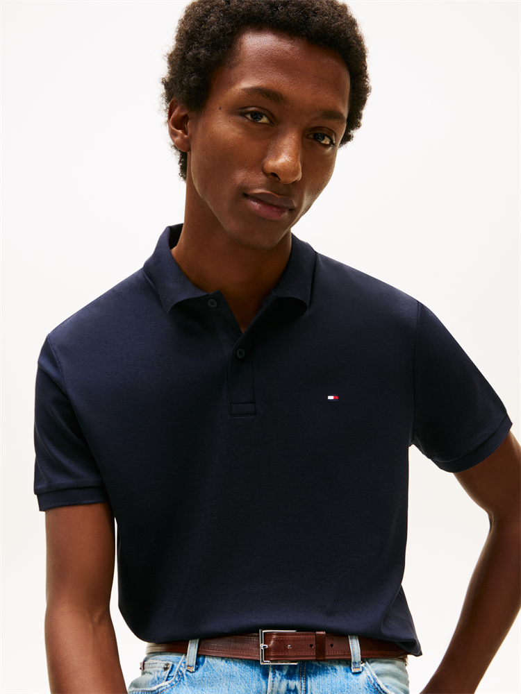 LIQUID COTTON ESSENTIAL REG POLO - MW0MW35585